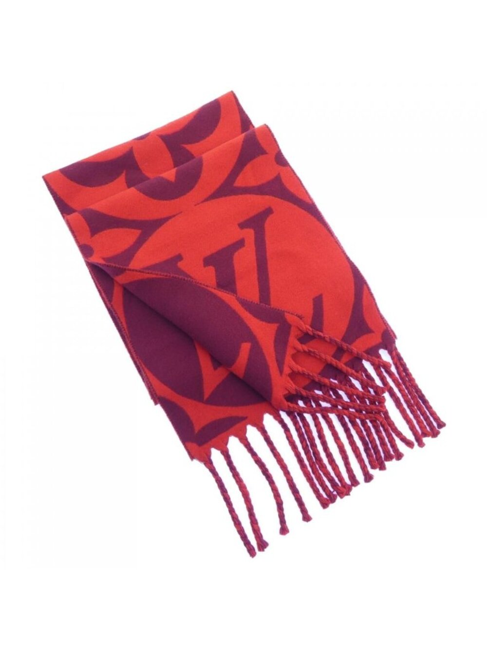 Louis Vuitton Scarf Red